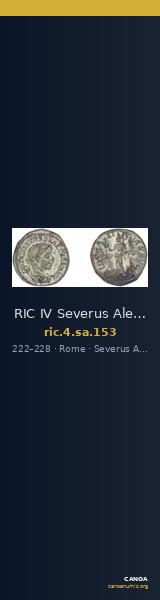 RIC IV Severus Alexander 153 — CANOA