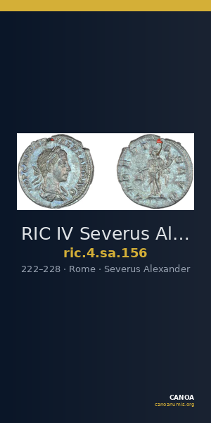 RIC IV Severus Alexander 156 — CANOA