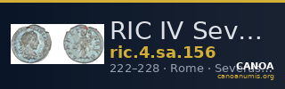 RIC IV Severus Alexander 156 — CANOA