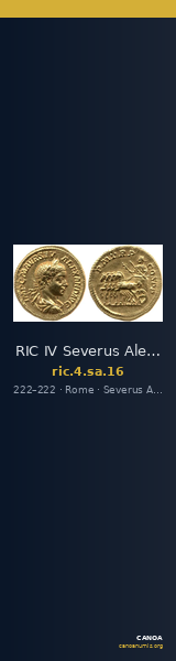 RIC IV Severus Alexander 16 — CANOA