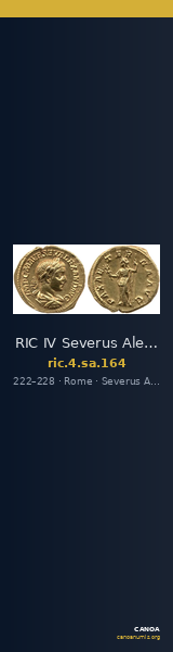 RIC IV Severus Alexander 164 — CANOA