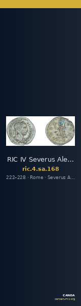RIC IV Severus Alexander 168 — CANOA