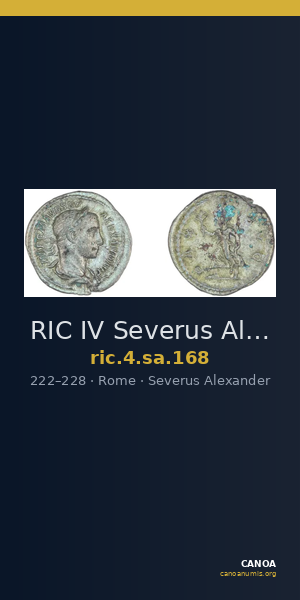 RIC IV Severus Alexander 168 — CANOA