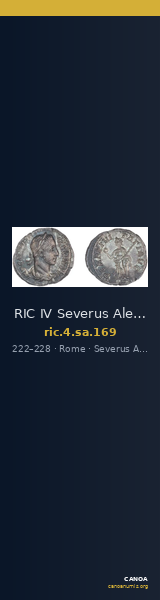 RIC IV Severus Alexander 169 — CANOA