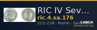 RIC IV Severus Alexander 176 — CANOA