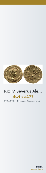 RIC IV Severus Alexander 177 — CANOA