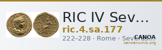RIC IV Severus Alexander 177 — CANOA