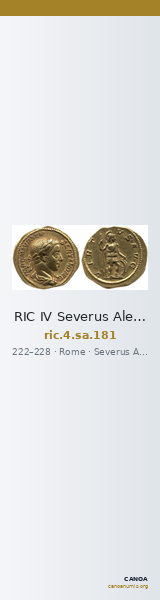 RIC IV Severus Alexander 181 — CANOA