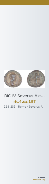 RIC IV Severus Alexander 187 — CANOA