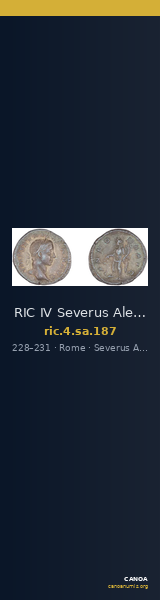 RIC IV Severus Alexander 187 — CANOA