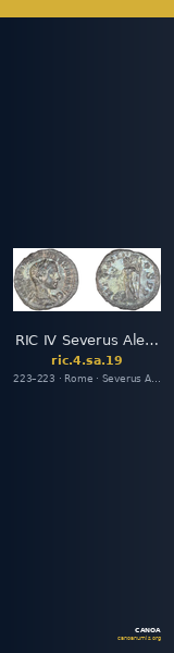 RIC IV Severus Alexander 19 — CANOA