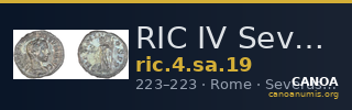 RIC IV Severus Alexander 19 — CANOA