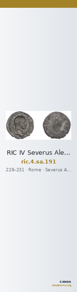 RIC IV Severus Alexander 191 — CANOA
