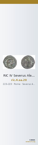 RIC IV Severus Alexander 20 — CANOA