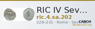RIC IV Severus Alexander 202 — CANOA