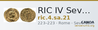 RIC IV Severus Alexander 21 — CANOA