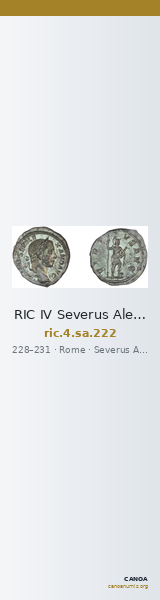 RIC IV Severus Alexander 222 — CANOA