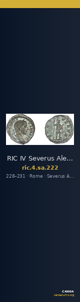 RIC IV Severus Alexander 222 — CANOA