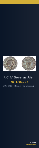 RIC IV Severus Alexander 224 — CANOA
