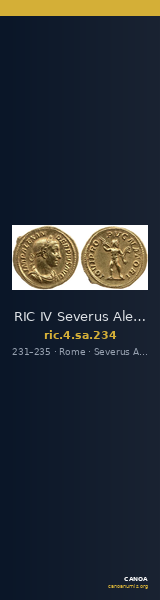 RIC IV Severus Alexander 234 — CANOA