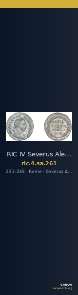 RIC IV Severus Alexander 261 — CANOA