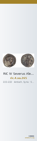 RIC IV Severus Alexander 265 — CANOA