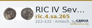 RIC IV Severus Alexander 265 — CANOA