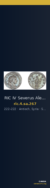 RIC IV Severus Alexander 267 — CANOA