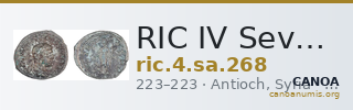 RIC IV Severus Alexander 268 — CANOA