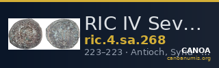 RIC IV Severus Alexander 268 — CANOA