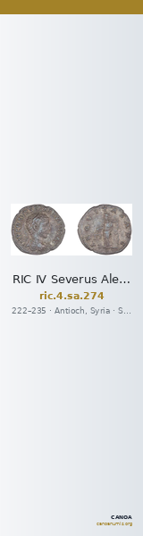 RIC IV Severus Alexander 274 — CANOA