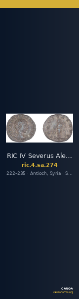 RIC IV Severus Alexander 274 — CANOA