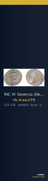 RIC IV Severus Alexander 279 — CANOA