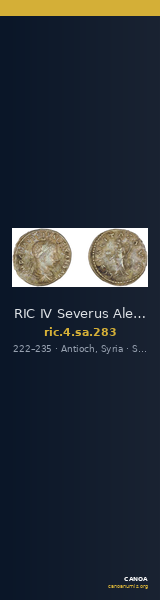 RIC IV Severus Alexander 283 — CANOA
