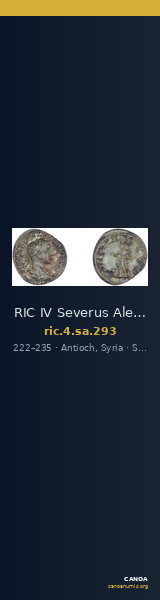 RIC IV Severus Alexander 293 — CANOA