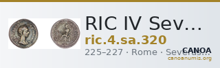RIC IV Severus Alexander 320 — CANOA