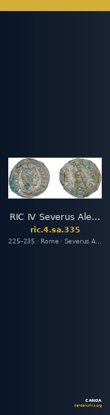 RIC IV Severus Alexander 335 — CANOA