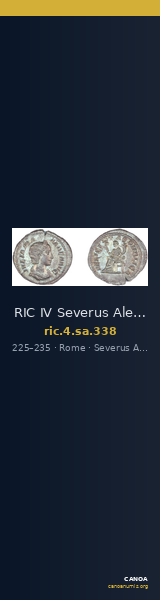 RIC IV Severus Alexander 338 — CANOA