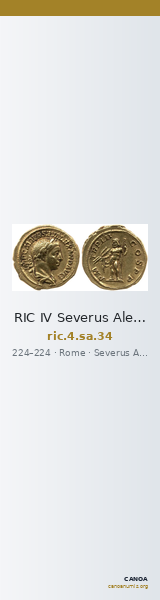 RIC IV Severus Alexander 34 — CANOA