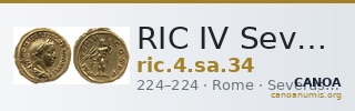 RIC IV Severus Alexander 34 — CANOA