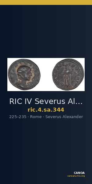 RIC IV Severus Alexander 344 — CANOA