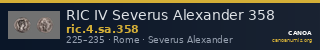 RIC IV Severus Alexander 358 — CANOA