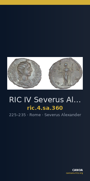 RIC IV Severus Alexander 360 — CANOA