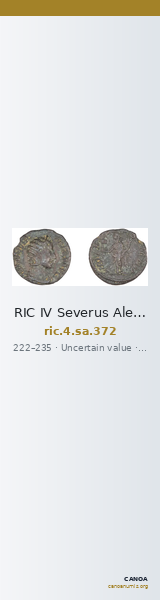 RIC IV Severus Alexander 372 — CANOA