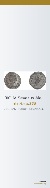 RIC IV Severus Alexander 378 — CANOA