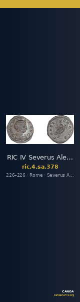 RIC IV Severus Alexander 378 — CANOA