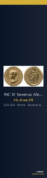 RIC IV Severus Alexander 39 — CANOA