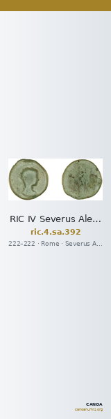RIC IV Severus Alexander 392 — CANOA
