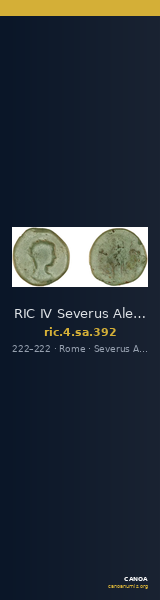 RIC IV Severus Alexander 392 — CANOA
