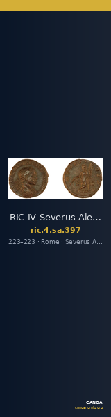 RIC IV Severus Alexander 397 — CANOA